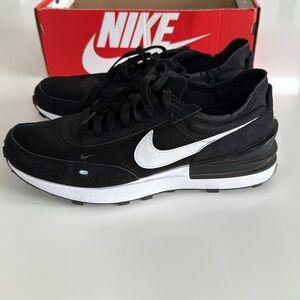 Nike Women's Waffle One Black and White Sneakers Size 10